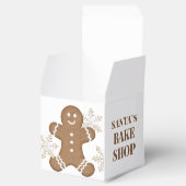 Sneeuwvlokken & peperkoek Cookie Vakantie Kerstmis Bedankdoosjes (Geopend)