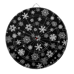 Sneeuwvlokken - personaliseer met je favoriete kle dartbord