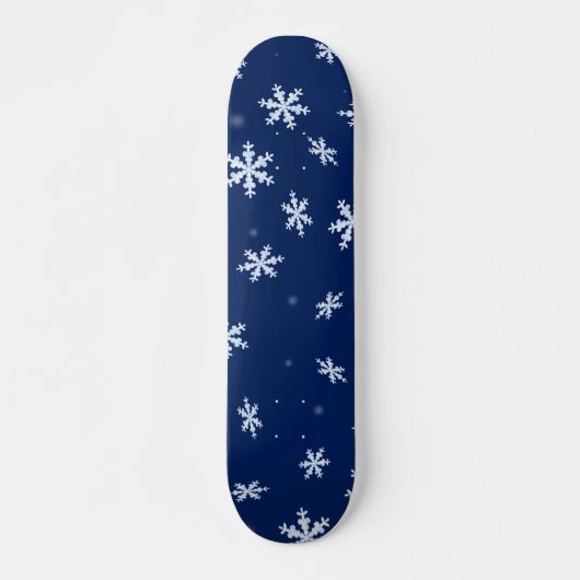 Sneeuwvlokken Persoonlijk Skateboard (Voorkant)