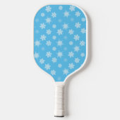 Sneeuwvlokken Pickleball Paddle (Achterkant)