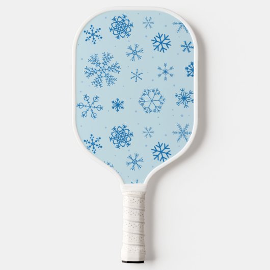 Sneeuwvlokken Pickleball Paddle (Achterkant)