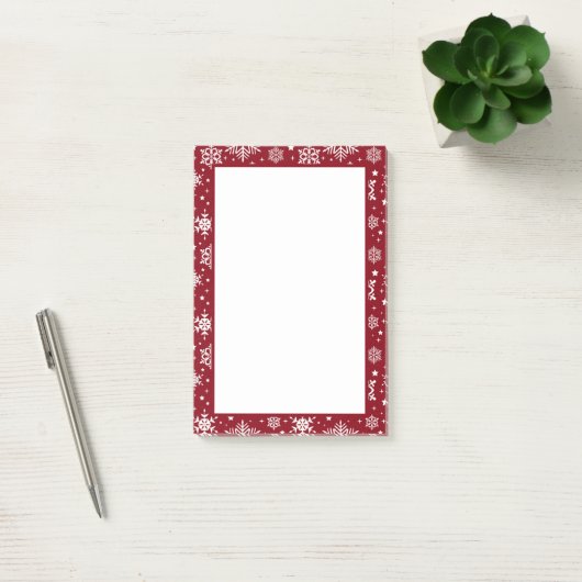 Sneeuwvlokken Post-it® Notes (Kantoor)