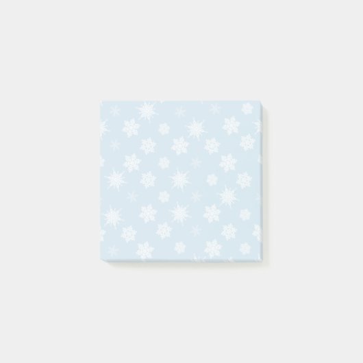 Sneeuwvlokken Post-it® Notes (Voorkant)