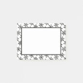 Sneeuwvlokken Post-it® Notes (Voorkant)