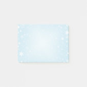 Sneeuwvlokken Post-it® Notes (Voorkant)