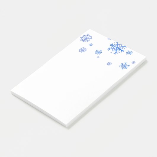 Sneeuwvlokken Post-it® Notes (Schuin)