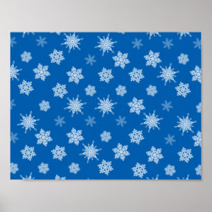 Sneeuwvlokken Poster