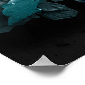 Sneeuwvlokken Poster (Hoek)