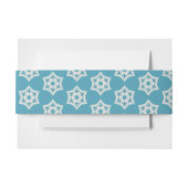 Sneeuwvlokken pp1 uitnodigingen wikkel (Voorkant Voorbeeld)