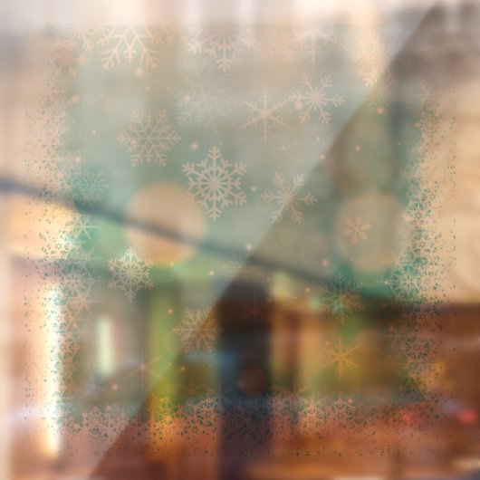 Sneeuwvlokken Raamsticker (Vel 2)