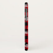 Sneeuwvlokken Red Buffalo Plaid Case-Mate iPhone Case (Achterkant/links)