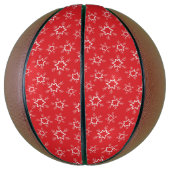 Sneeuwvlokken, Rode en Witte Sneeuwvlokken, Sneeuw Basketbal (Verticaal)