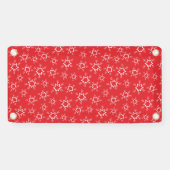 Sneeuwvlokken, Rode en Witte Sneeuwvlokken, Sneeuw Spandoek (Horizontaal)