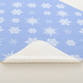 Sneeuwvlokken Sherpa Deken (3/4)