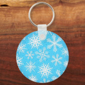 Sneeuwvlokken, sleutelhanger (Voorkant)