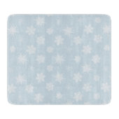 Sneeuwvlokken Snijplank (Voorkant)