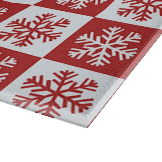 Sneeuwvlokken Snijplank (Hoek)