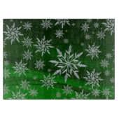 Sneeuwvlokken Snijplank (Voorkant)