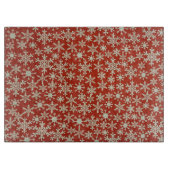 Sneeuwvlokken Snijplank (Voorkant)