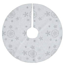 Sneeuwvlokken Sparkles Glitter Witte Kerst Chic Kerstboom Rok