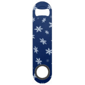 Sneeuwvlokken Speed Flessenopener (Achterkant)