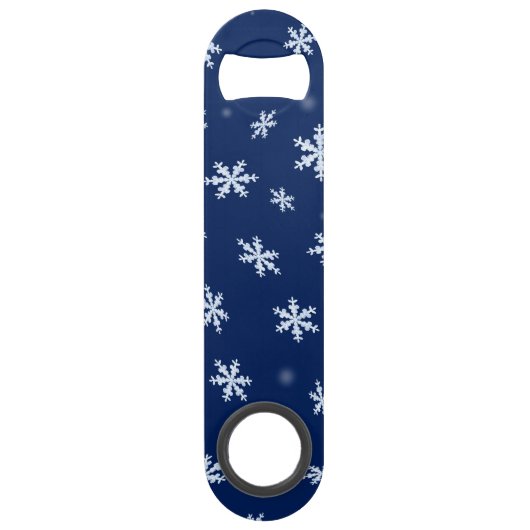 Sneeuwvlokken Speed Flessenopener (Voorkant)