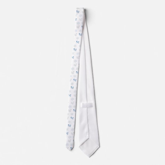 Sneeuwvlokken Stropdas (Achterkant)