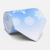Sneeuwvlokken Stropdas (Opgerold)