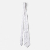 Sneeuwvlokken Stropdas (Achterkant)