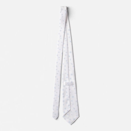 Sneeuwvlokken Stropdas (Achterkant)