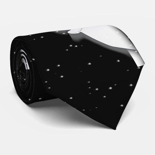 Sneeuwvlokken Stropdas (Opgerold)