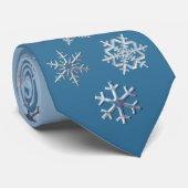 Sneeuwvlokken Stropdas (Opgerold)