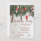 Sneeuwvlokken, Sweets Company met kerstparty Kaart (Voorkant)