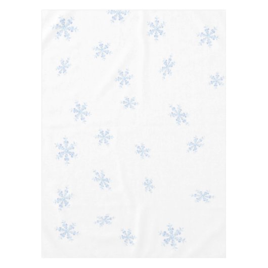 Sneeuwvlokken Tafelkleed (Voorkant)