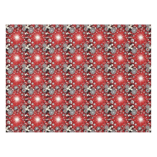 Sneeuwvlokken Tafelkleed (Voorkant (Horizontaal))