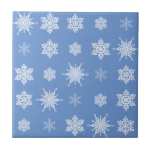 Sneeuwvlokken Tegeltje