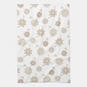 Sneeuwvlokken Theedoek (Verticaal)