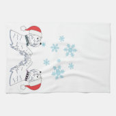 Sneeuwvlokken Theedoek (Horizontaal)