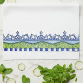 Sneeuwvlokken Theedoek (Gevouwen)