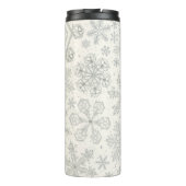 Sneeuwvlokken Thermosbeker (Achterkant)