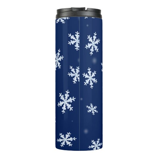 Sneeuwvlokken Thermosbeker (Achterkant)