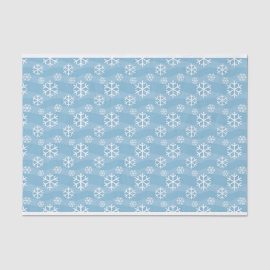 sneeuwvlokken tissuepapier (Voorkant)