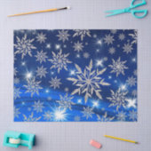 Sneeuwvlokken Tissuepapier (Craft)