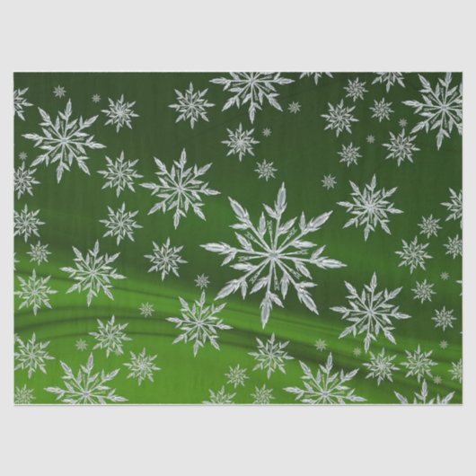 Sneeuwvlokken Tissuepapier (Voorkant)