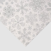 Sneeuwvlokken Tissuepapier (Detail)