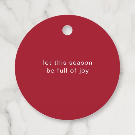  sneeuwvlokken van Bourgogne kerst Bedankjes Labels (Achterkant)