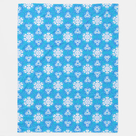 Sneeuwvlokken van de Afar Fleece Blanket