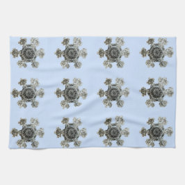 Sneeuwvlokken Violet Keuken Handdoeken