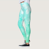 Sneeuwvlokken voor dames Leggings (Links)