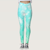 Sneeuwvlokken voor dames Leggings (Voorkant)